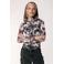 Colourful Rebel top met dierenprint - bruin