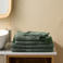 W handdoekenset 6-delig: 2 washandjes, 2 handdoeken 50x100 cm & 2 handdoeken 70x140 cm