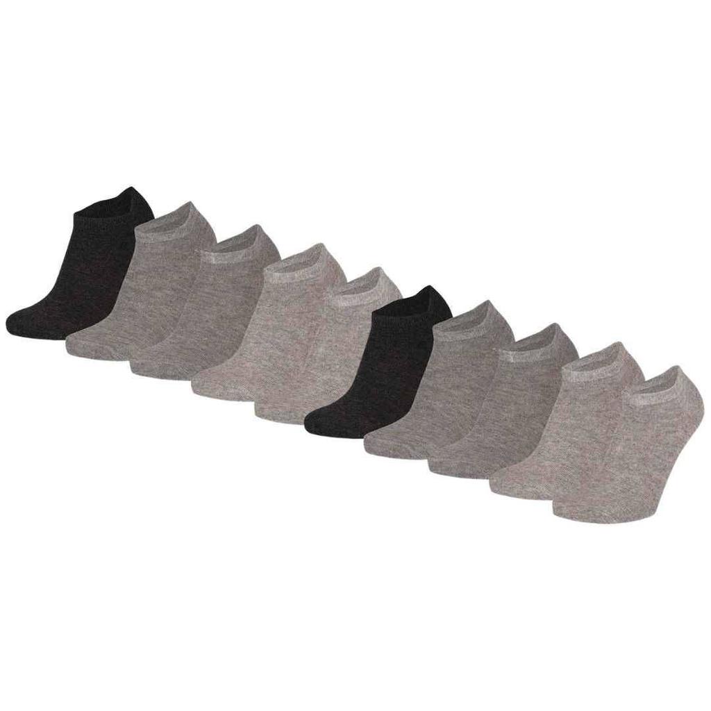 Apollo Sneakersokken - Basic - Unisex - 10-Pak