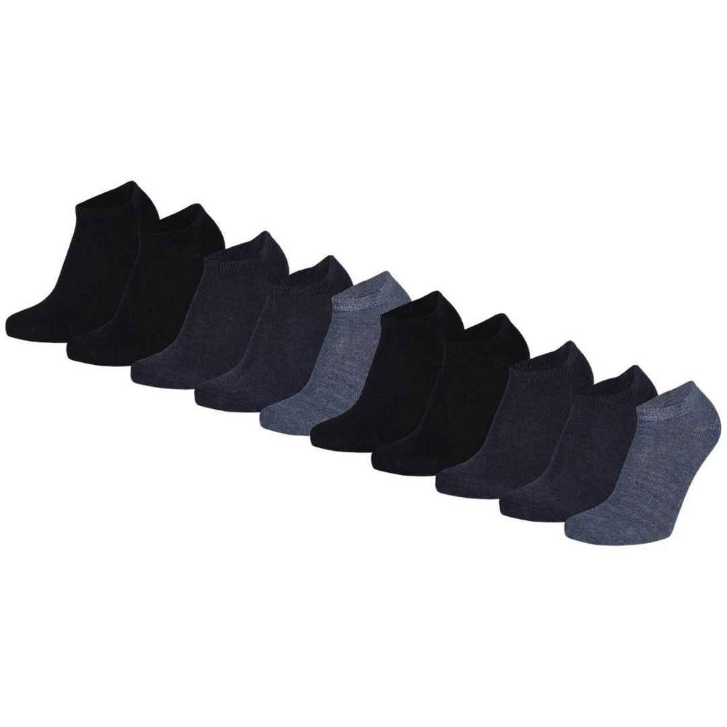 Apollo Sneakersokken - Basic - Unisex - 10-Pak