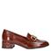 Tamaris Trotteur lakleren loafers - cognac