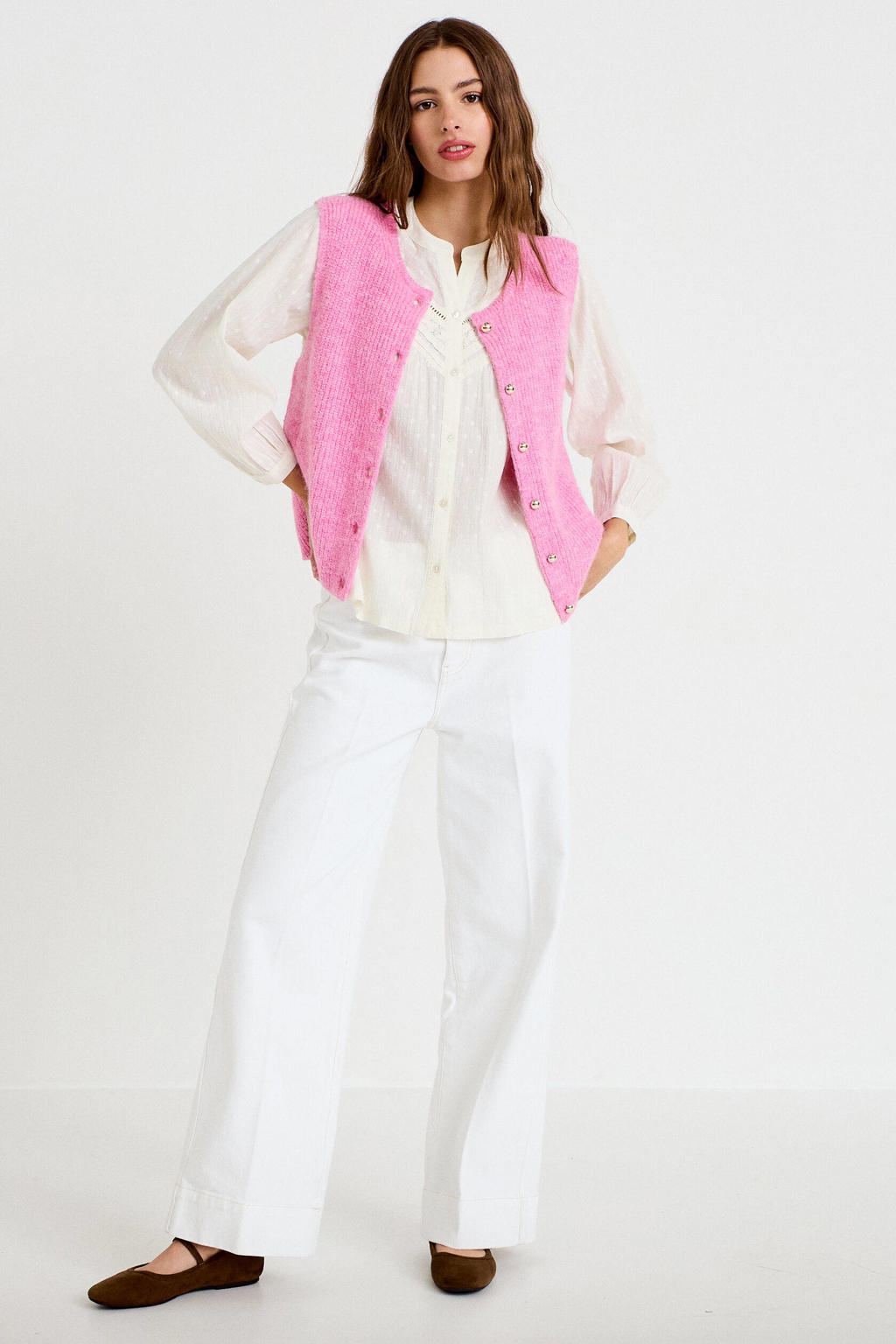 Cache Cache gilet - roze