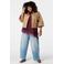 MS Mode katoenen jas Plus Size - zand