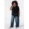 MS Mode top Plus Size - zwart