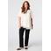 MS Mode top Plus Size - ecru