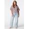 MS Mode gebloemde top Plus Size - meerkleurig