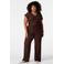 MS Mode wide leg broek Plus Size - bruin
