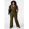 MS Mode wide leg broek Plus Size - groen