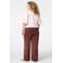MS Mode wide leg broek Plus Size - bruin