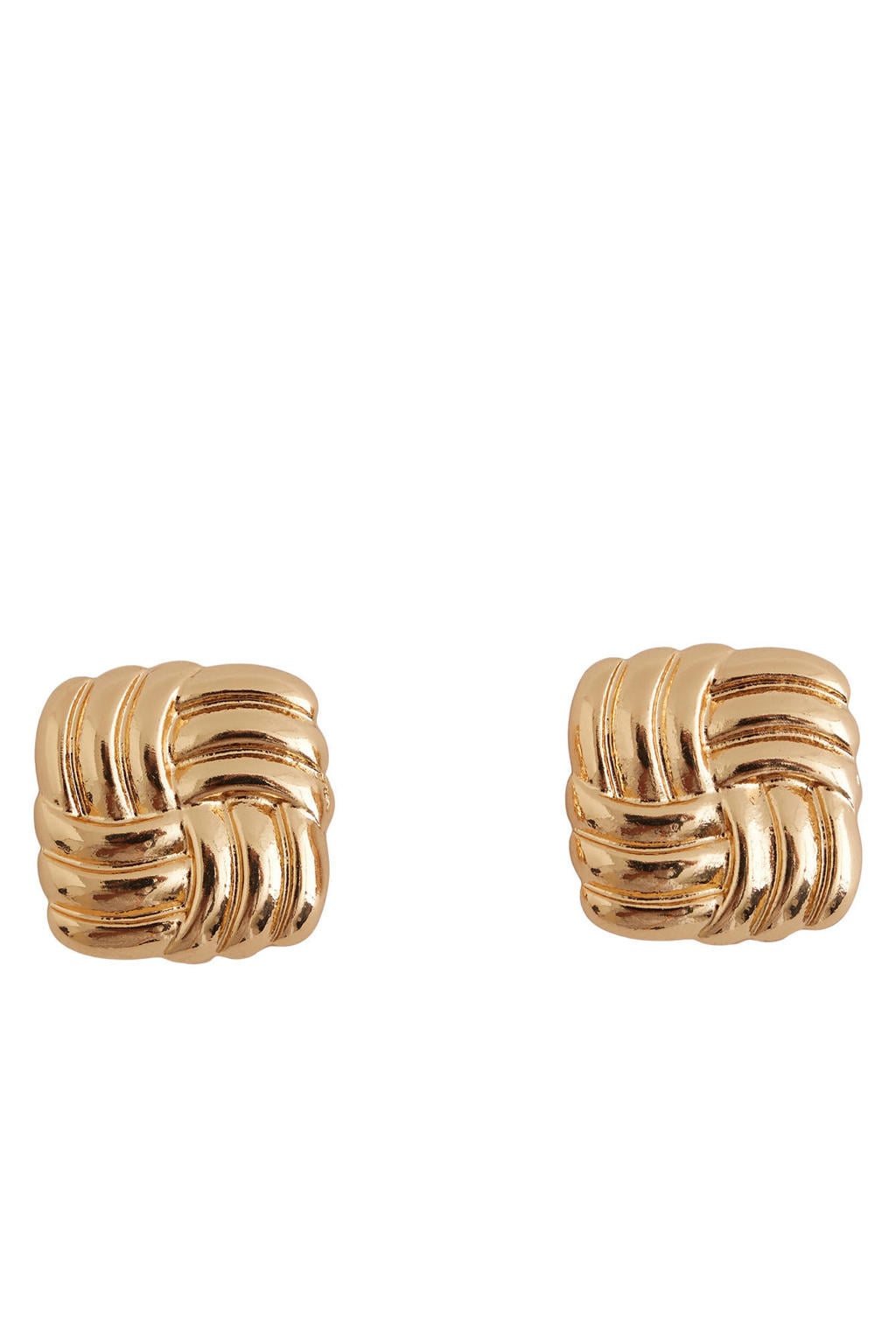 WE Fashion button cover goudkleurig