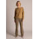 Yest regular waist flared broek - olijfgroen