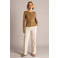 Yest wide leg corduroy broek - beige