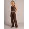 Yest loose fit broek - bruin