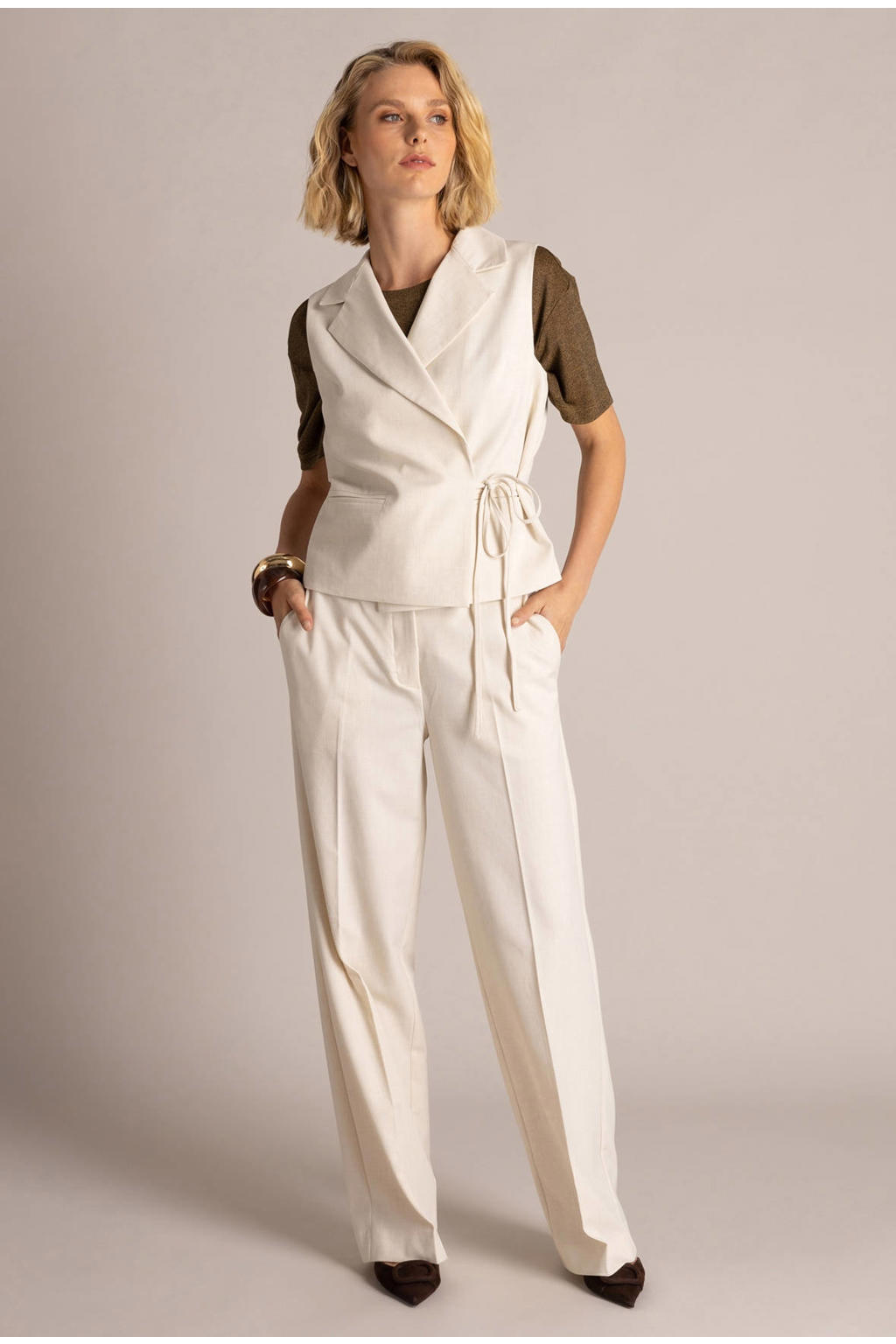 Yest gilet - beige