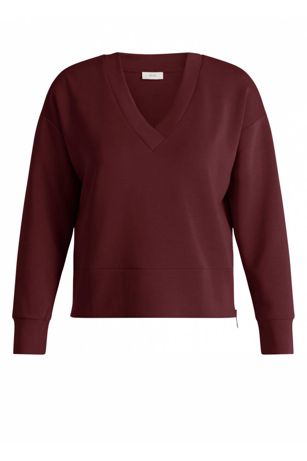 Yest sweater - donkerrood