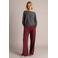 Yest loose fit broek - donkerrood