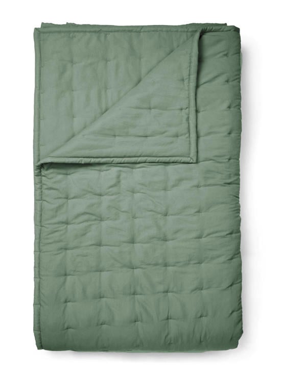 groene bedspreien