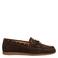 Poelman Kiya suède mocassins met studs - bruin