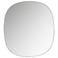 WOOOD WOOOD Philou Spiegel - Glas/Metaal - Zwart - 60x55x0,5