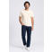 Indigold regular fit T-shirt met backprint - ecru
