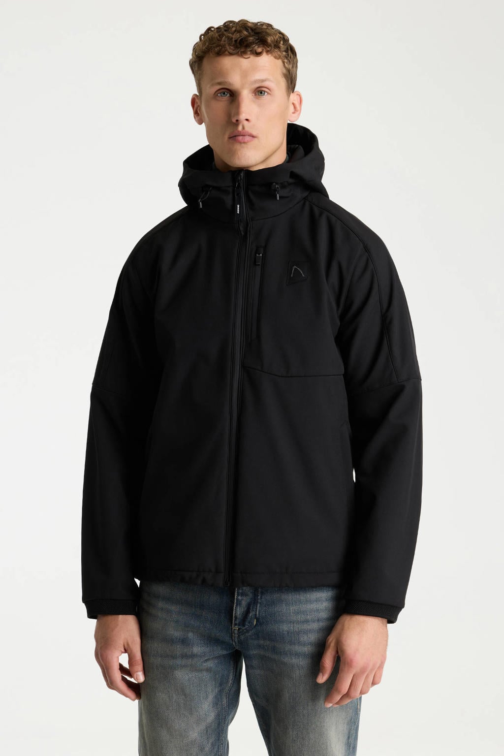 CHASIN' softshell jas - zwart