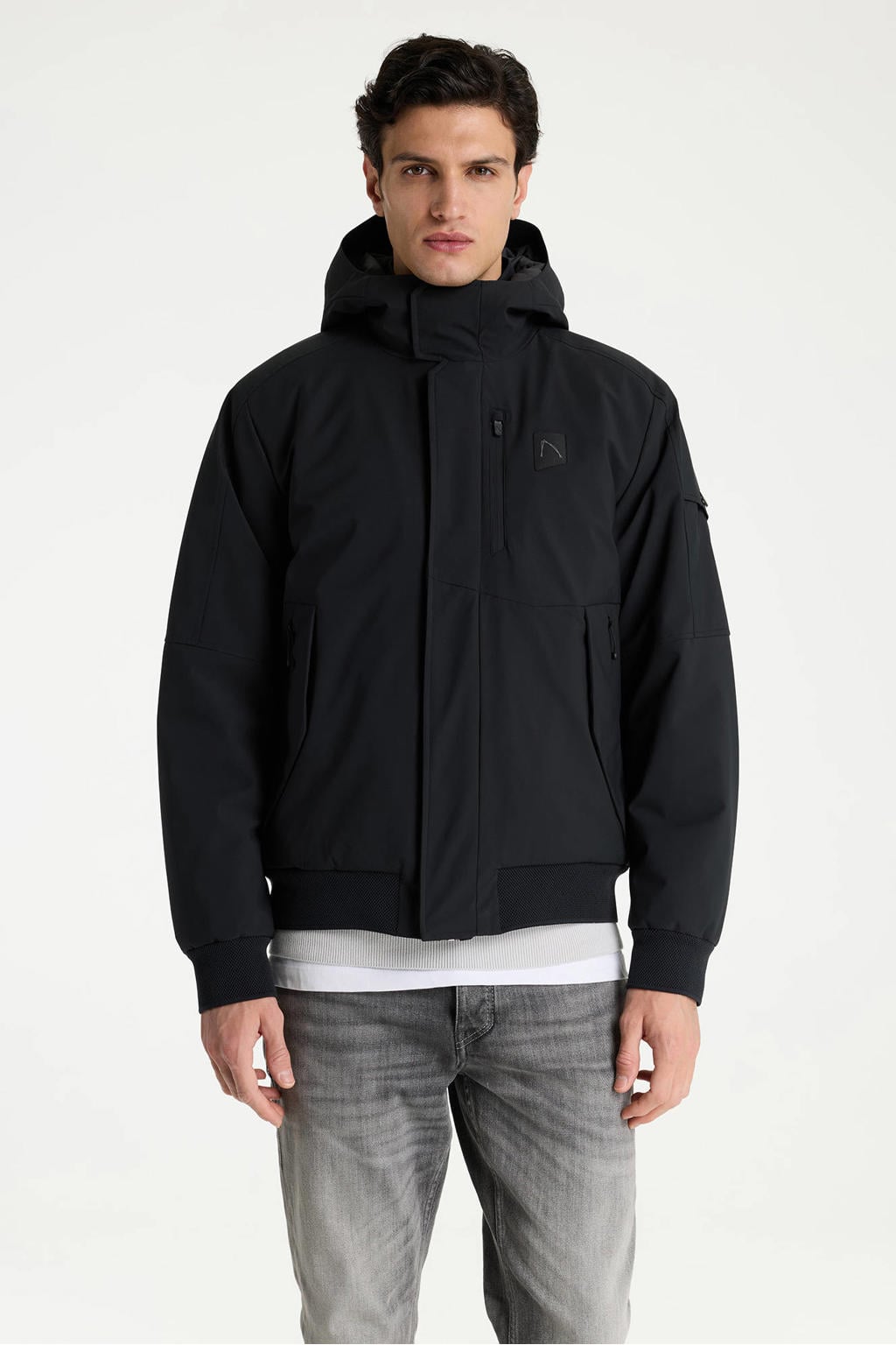 CHASIN' winter softshell jas - zwart