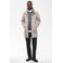 Matinique wintermantel met wol - plaza taupe