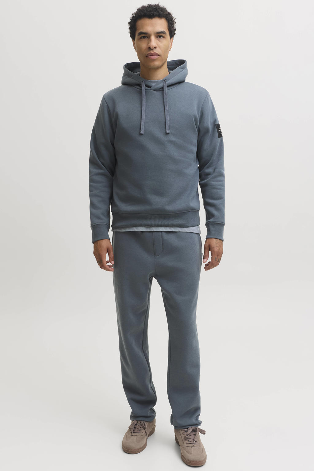 JACK & JONES regular fit hoodie - turbulence