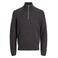 JACK & JONES relaxed fit gebreide trui - dark grey