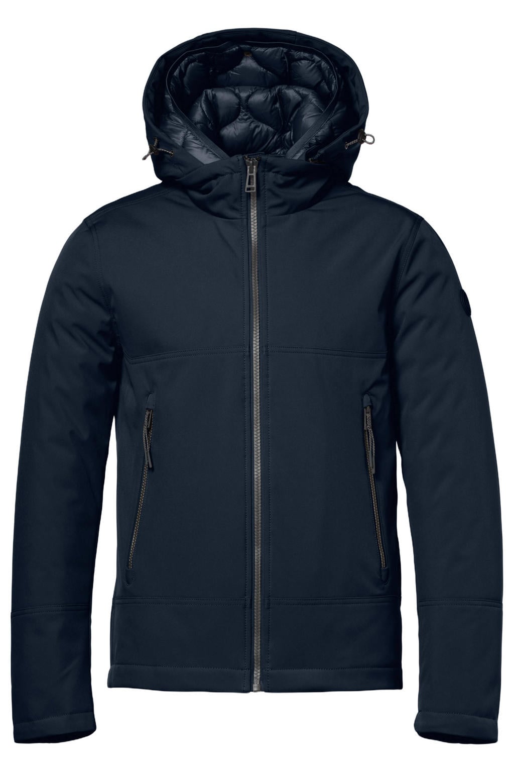 Reset winter softshell jas - donkerblauw