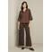 LOLALIZA blouse - bruin