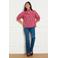 LOLALIZA gestreepte blouse - roze