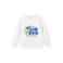 Mango Kids Monster Inc. sweater met print - wit