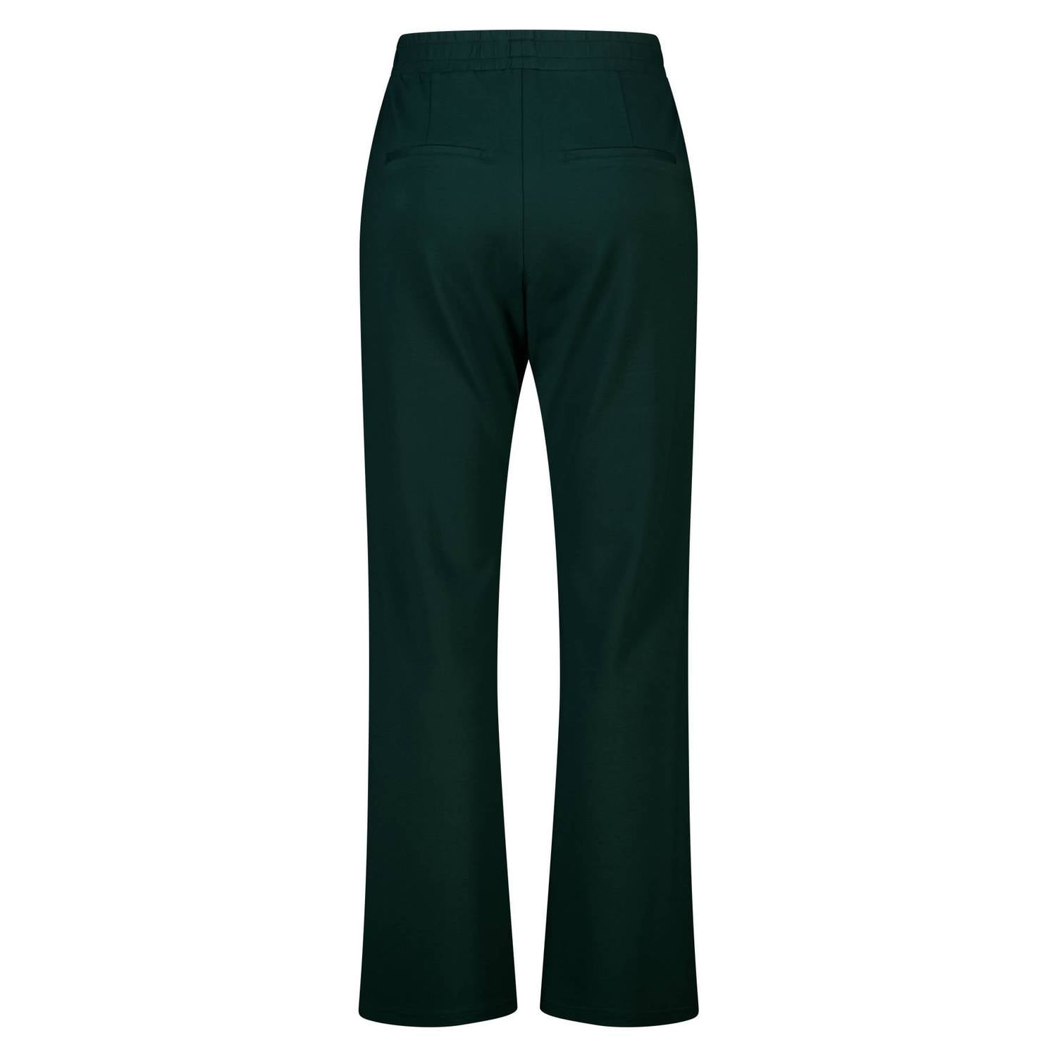 MS Mode wide leg pantalon donkergroen