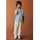 Mango Kids cargobroek - zand