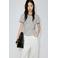 Mango gestreept T-shirt - zwart
