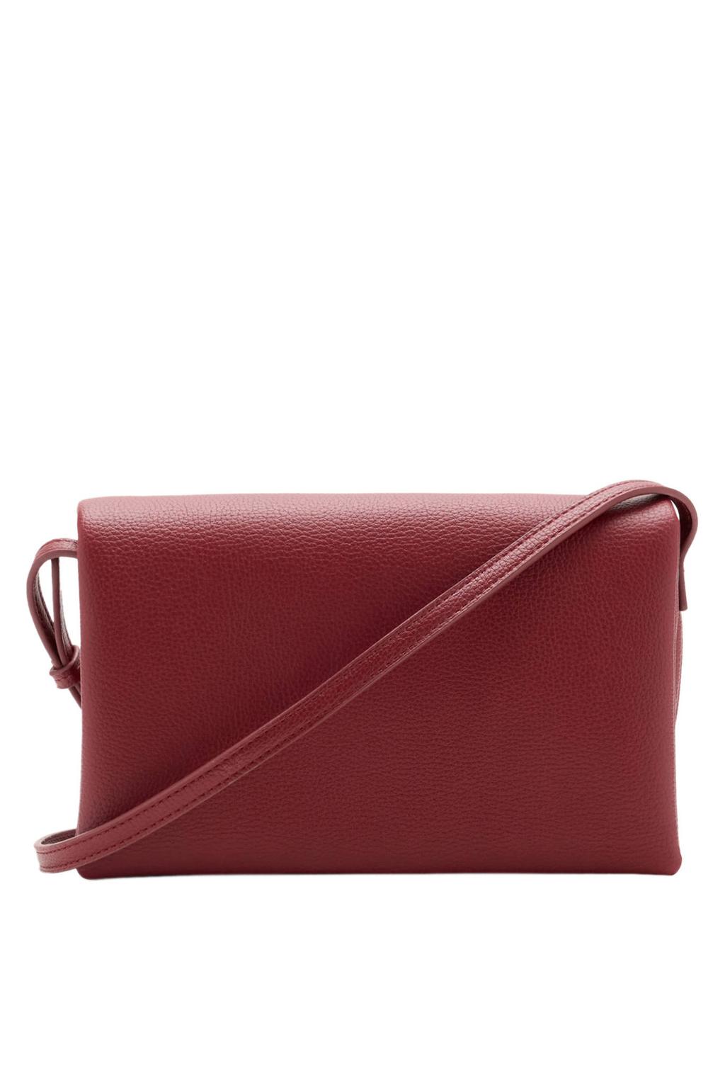 Mango schoudertas rood