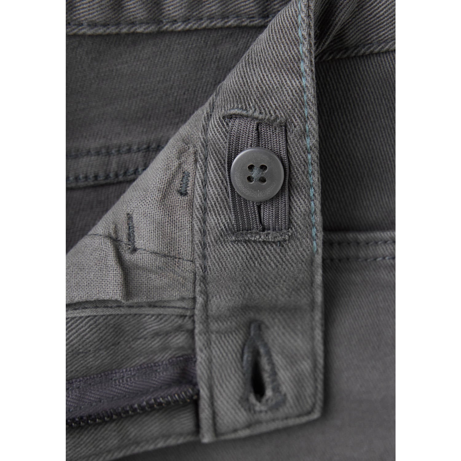 Mango Kids regular fit jeans antraciet