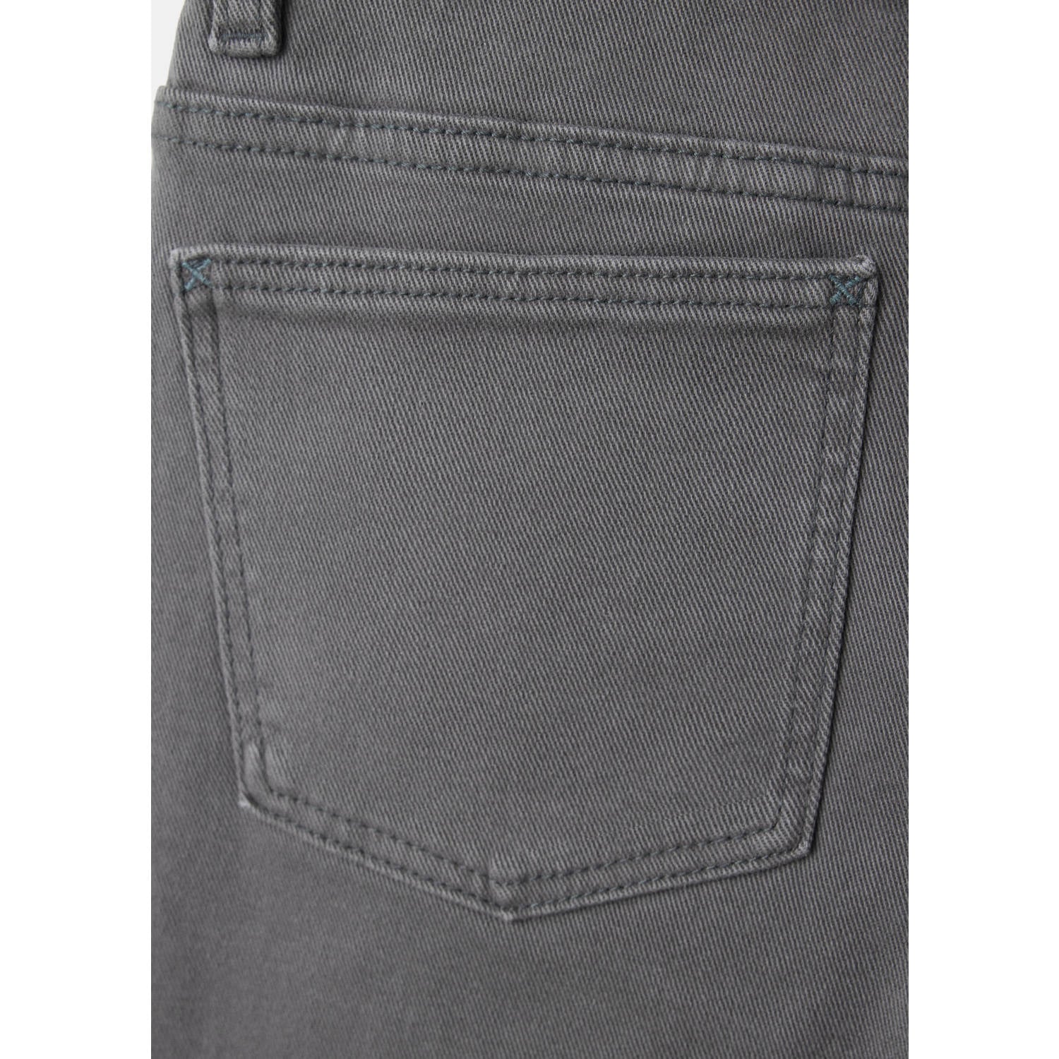 Mango Kids regular fit jeans antraciet