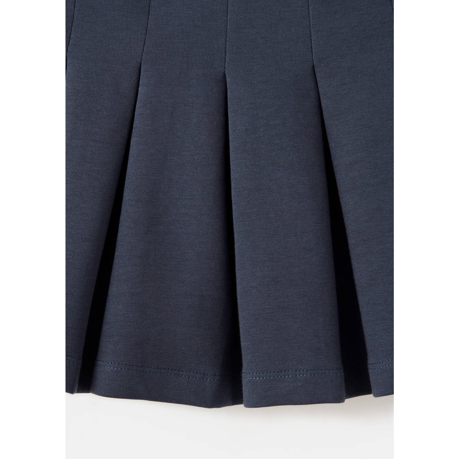 Mango Kids korte plooirok donkerblauw