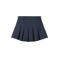Mango Kids korte plooirok - donkerblauw