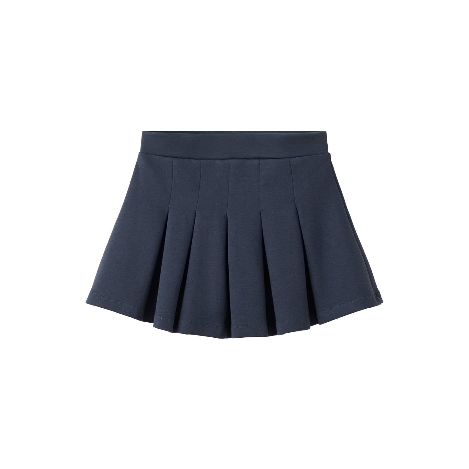 Mango Kids korte plooirok donkerblauw