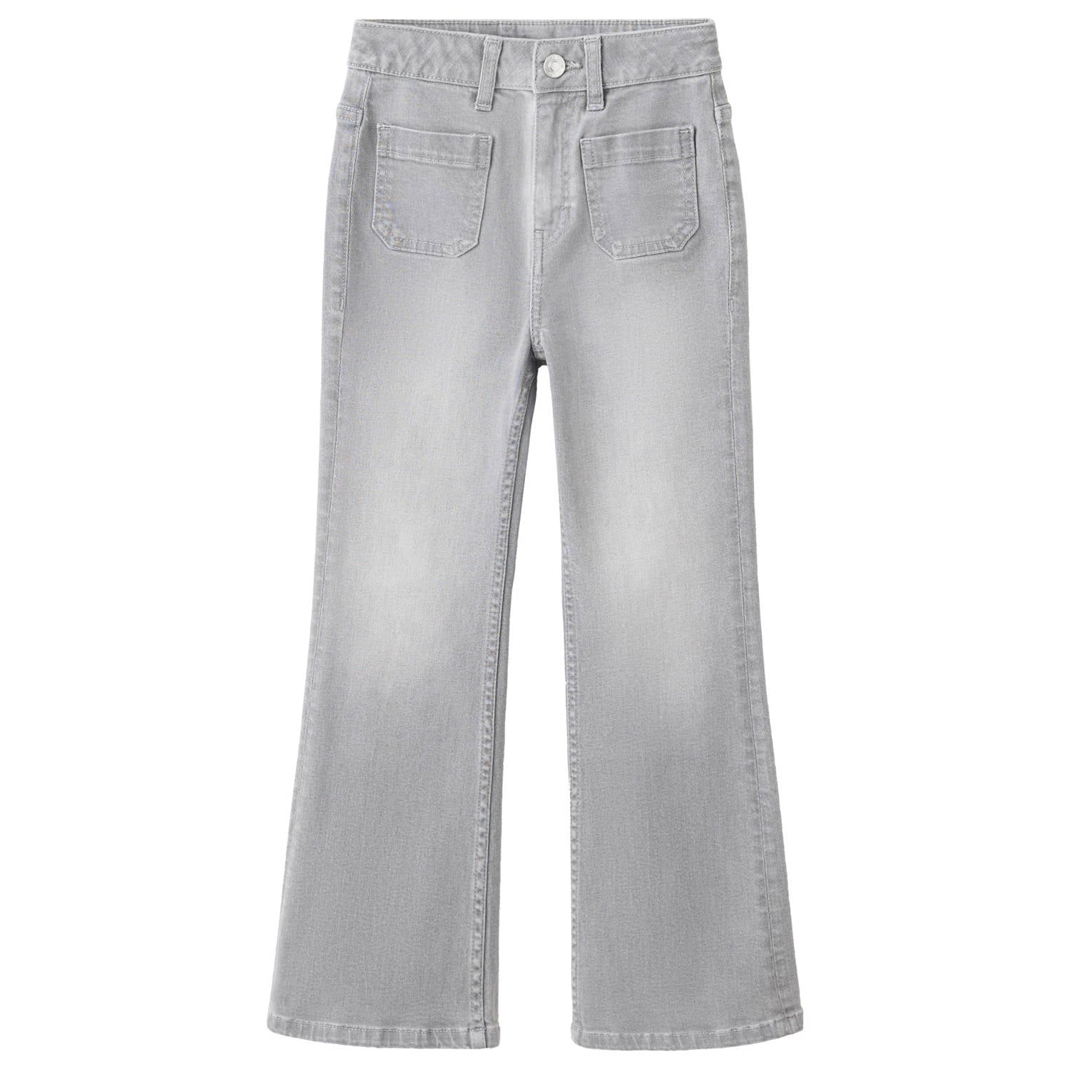 Mango Kids flared jeans grijs