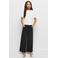 Mango Kids culotte jeans met strass steentjes - zwart