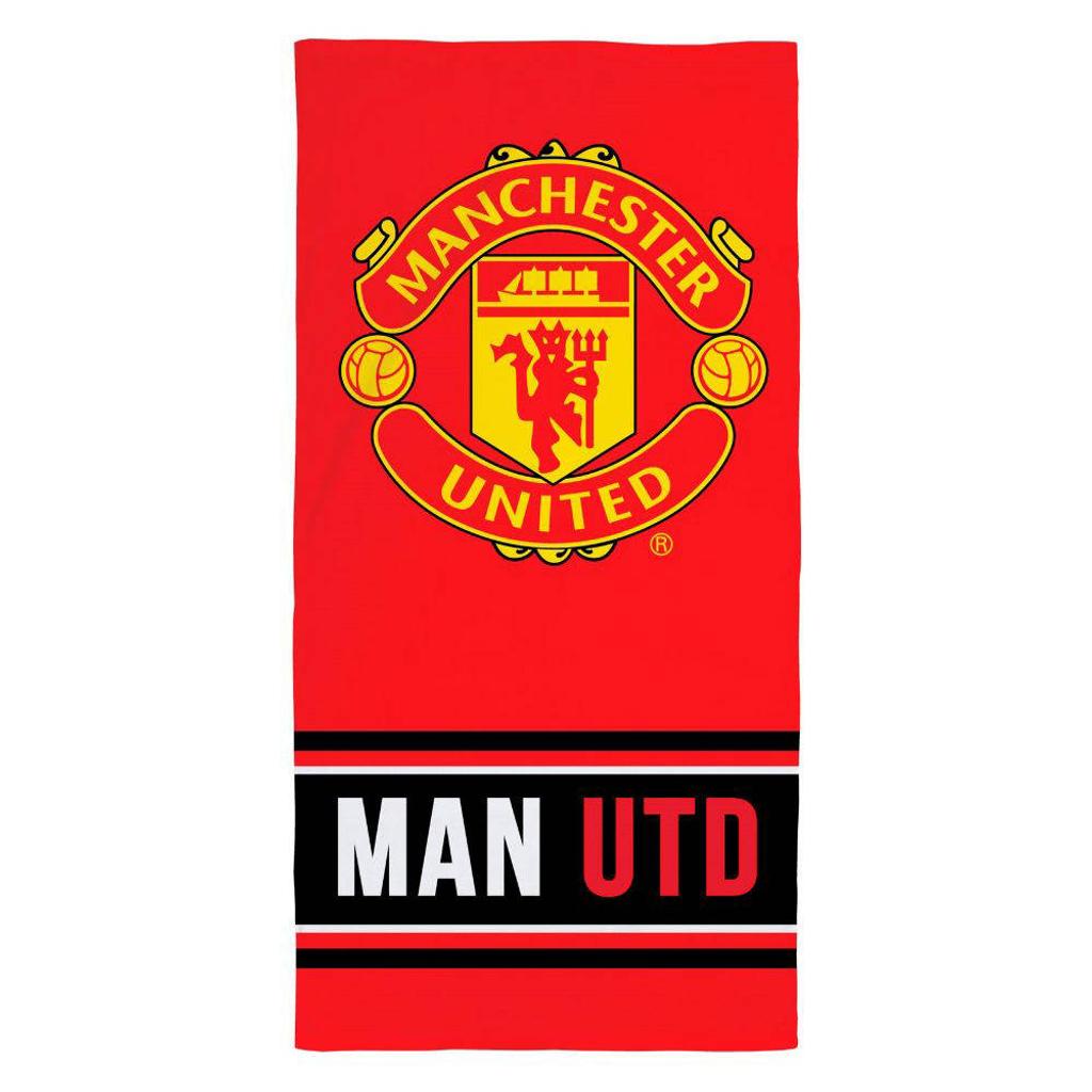 Official Fanwear Manchester United Strandlaken Rood (75 x 150 cm)