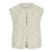 VILA gilet - ecru