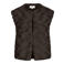 VILA gilet - donkerbruin