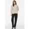 VILA gebreid gemêleerd vest - beige