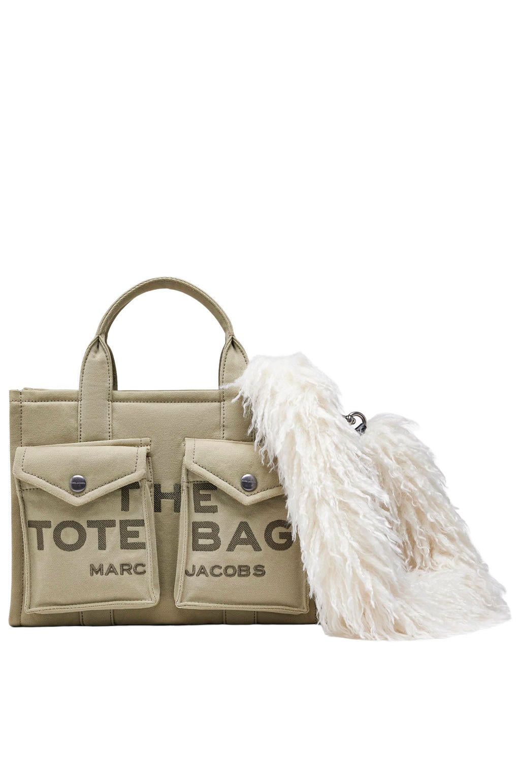 Marc Jacobs handtas The Medium Tote beige
