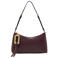 Marc Jacobs leren schoudertas Pouch Mini Bag donkerrood